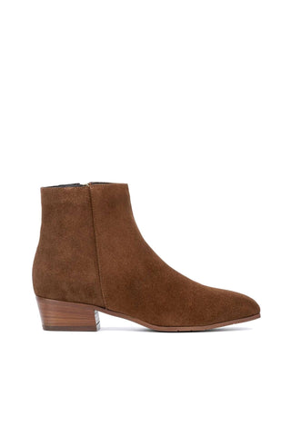 Aquatalia Fuoco Women’s Shoes Suede Zip-Up Ankle Boot (AQW1016)