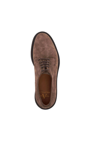 Aquatalia Grayson Men’s Shoes Suede Derby (AQ1015)-AmbrogioShoes