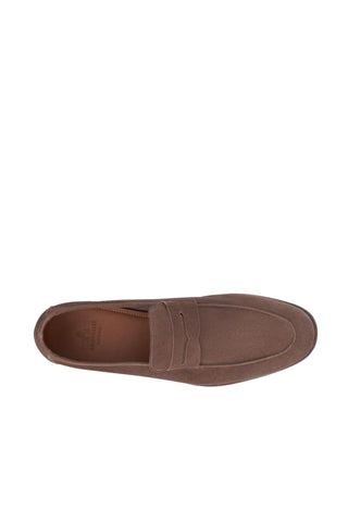 Aquatalia Jon Men’s Shoes Suede Penny Loafer (AQ1011)-AmbrogioShoes