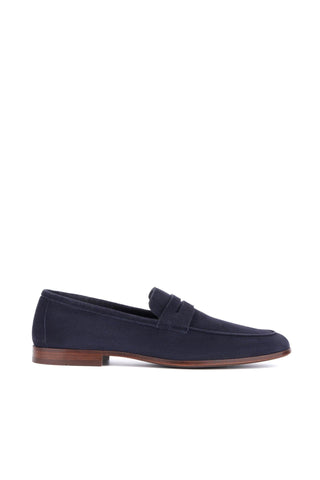 Aquatalia Jon Men’s Shoes Suede Penny Loafer (AQ1011)-AmbrogioShoes