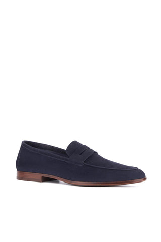 Aquatalia Jon Men’s Shoes Suede Penny Loafer (AQ1011)-AmbrogioShoes
