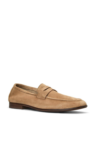 Aquatalia Jon Men’s Shoes Suede Penny Loafer (AQ1011)-AmbrogioShoes
