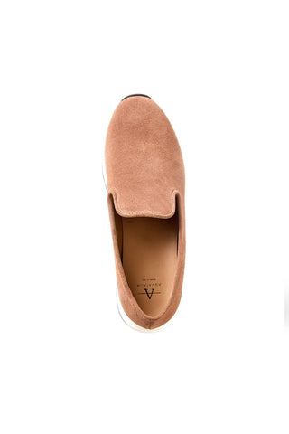 Aquatalia Karsin Suede Slip-On Sneaker