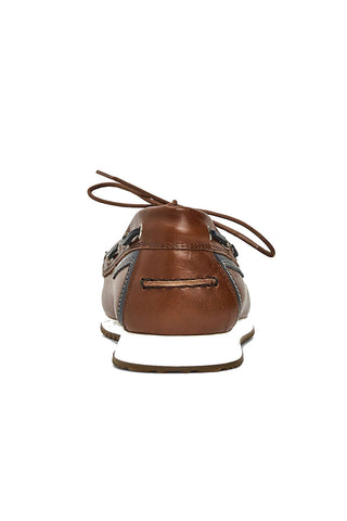 Aquatalia Lido Leather Boat Shoe