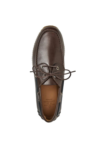 Aquatalia Lido Leather Boat Shoe