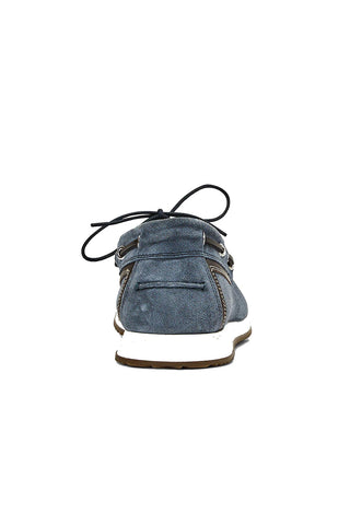 Aquatalia Lido Suede Boat Shoe