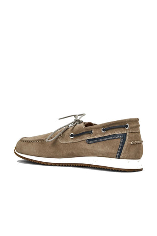 Aquatalia Lido Suede Boat Shoe
