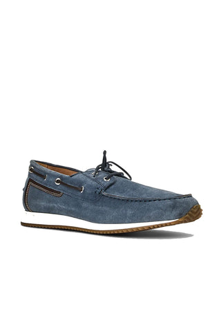 Aquatalia Lido Suede Boat Shoe