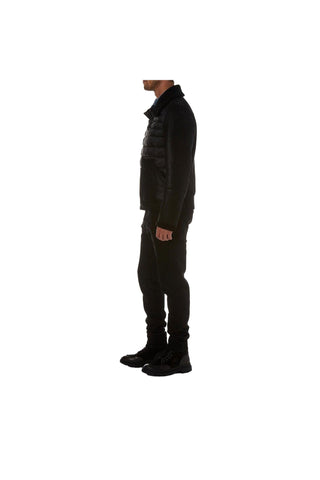 Aquatalia Lombardy Nylon & Shearling Jacket