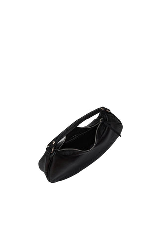 Aquatalia Luna Leather Crescent Bag