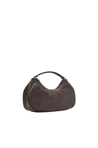 Aquatalia Luna Leather Crescent Bag