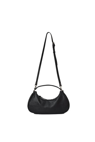 Aquatalia Luna Leather Crescent Bag