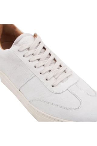 Aquatalia Metro Tumbled Leather Sneaker-AmbrogioShoes