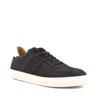 Aquatalia Metro Tumbled Leather Sneaker-AmbrogioShoes