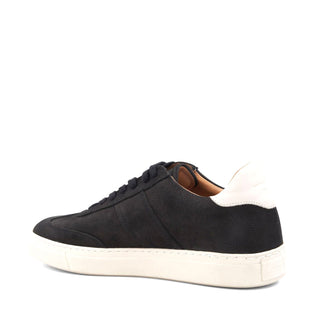 Aquatalia Metro Tumbled Leather Sneaker-AmbrogioShoes