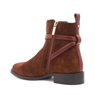 Aquatalia Nettie Women’s Shoes Suede Boot (AQW1011)-AmbrogioShoes