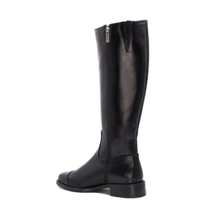 Aquatalia Nevata Women’s Shoes Calf-Skin Leather Zip-Up Boot (AQW1039)-AmbrogioShoes