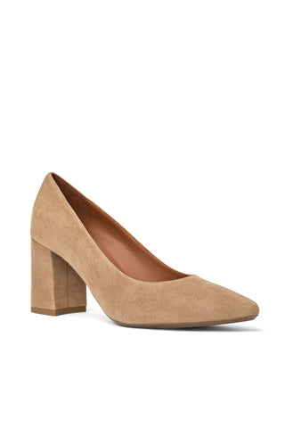 Aquatalia Peony Suede Slip-On Pump