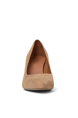 Aquatalia Peony Suede Slip-On Pump