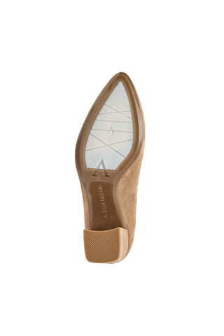 Aquatalia Peony Suede Slip-On Pump