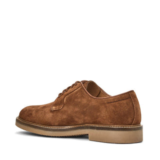 Aquatalia Placido Suede Leather Derby-AmbrogioShoes