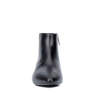 Aquatalia Prisilla Women’s Shoes Calf-Skin Leather Zip-Up Ankle Boot (AQW1014)-AmbrogioShoes