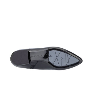 Aquatalia Prisilla Women’s Shoes Calf-Skin Leather Zip-Up Ankle Boot (AQW1014)-AmbrogioShoes