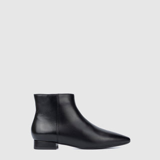 Aquatalia Prisilla Women’s Shoes Calf-Skin Leather Zip-Up Ankle Boot (AQW1014)-AmbrogioShoes