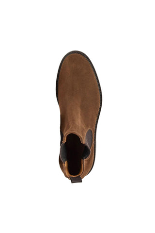 Aquatalia Prospero Men’s Shoes Suede Chelsea Boot (AQ1003)-AmbrogioShoes