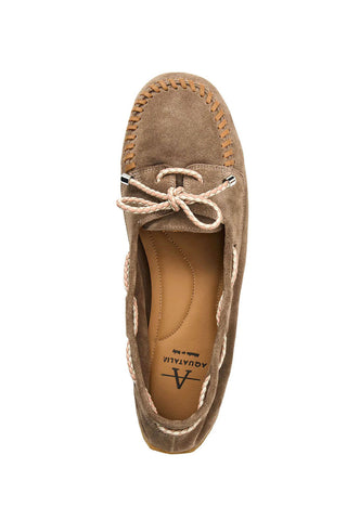 Aquatalia Qually Suede Boat Shoe