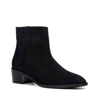 Aquatalia Reeta Women’s Shoes Suede Leather Zip-Up Ankle Boot (AQW1017)-AmbrogioShoes