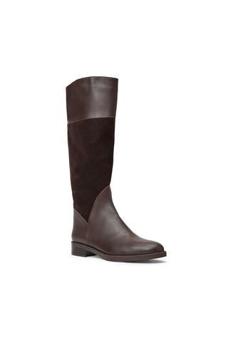 Aquatalia Regina Suede & Leather Boot