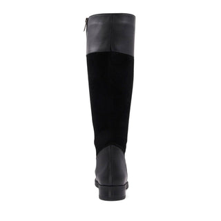 Aquatalia Regina Women’s Shoes Suede & Calf-Skin Leather Zip-Up Boot (AQW1036)-AmbrogioShoes