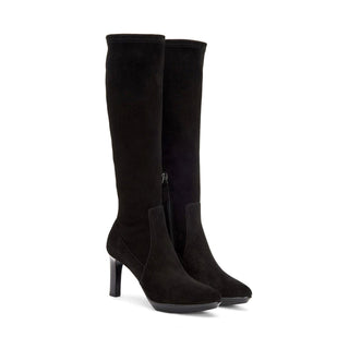 Aquatalia Rhumba Women’s Shoes Suede Leather Zip-Up Boot (AQW1043)-AmbrogioShoes