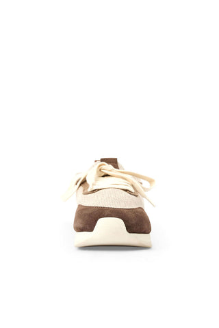 Aquatalia Rolo Fabric & Suede Sneaker