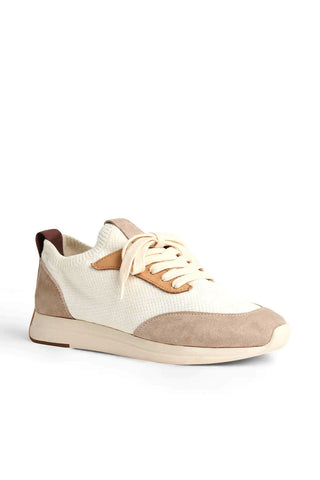 Aquatalia Rolo Fabric & Suede Sneaker