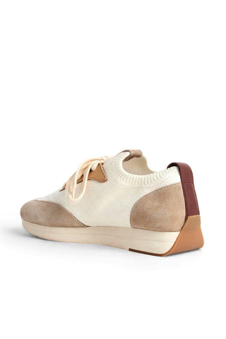 Aquatalia Rolo Fabric & Suede Sneaker