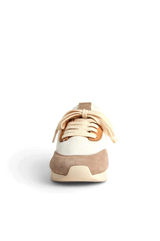 Aquatalia Rolo Fabric & Suede Sneaker