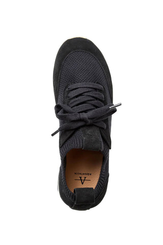 Aquatalia Rolo Fabric & Suede Sneaker