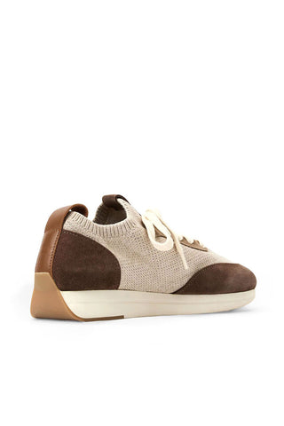 Aquatalia Rolo Fabric & Suede Sneaker