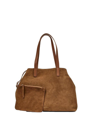 Aquatalia Siena Suede Tote Bag