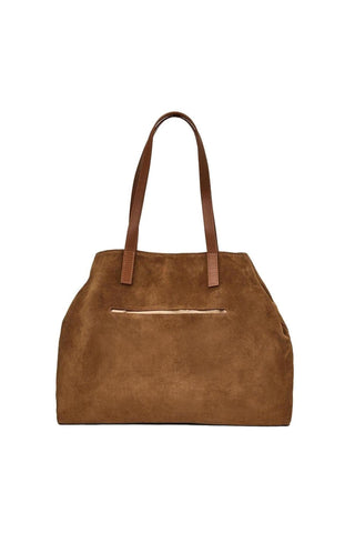Aquatalia Siena Suede Tote Bag