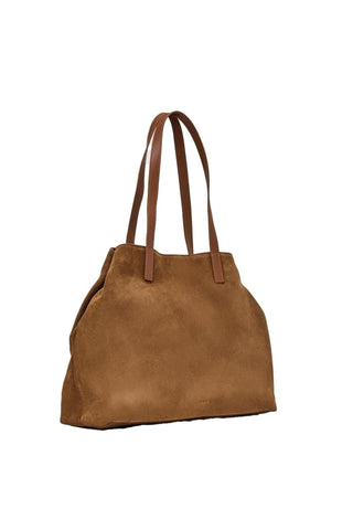 Aquatalia Siena Suede Tote Bag