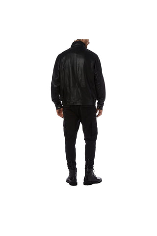 Aquatalia Taranto Leather Jacket