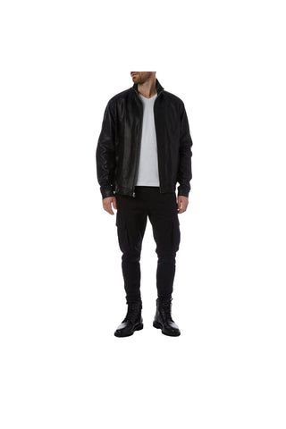Aquatalia Taranto Leather Jacket