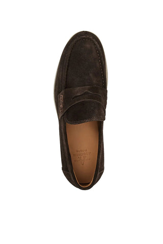 Aquatalia Timothy Suede Penny Loafer