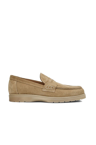 Aquatalia Timothy Suede Penny Loafer