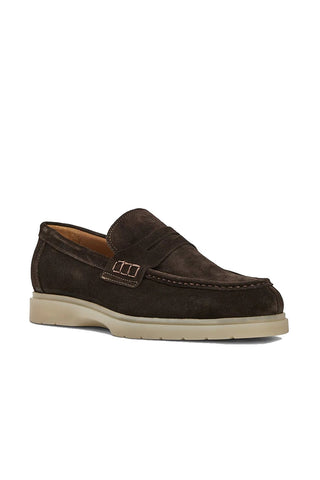 Aquatalia Timothy Suede Penny Loafer