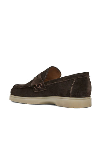 Aquatalia Timothy Suede Penny Loafer