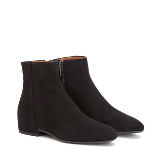 Aquatalia Ulyssa Women’s Shoes Suede Leather Zip-Up Boot (AQW1008)-AmbrogioShoes